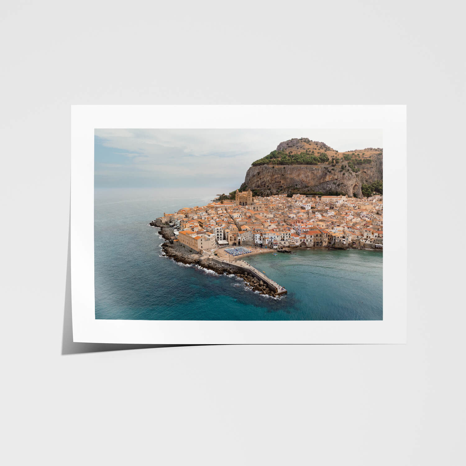 Cefalu Town Art Print