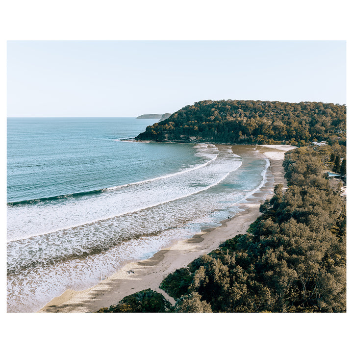 Overlooking Pearl Beach Art Print