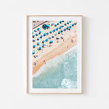 Blue Shades Art Print-Print-Small-Oak Frame-Through Our Lens
