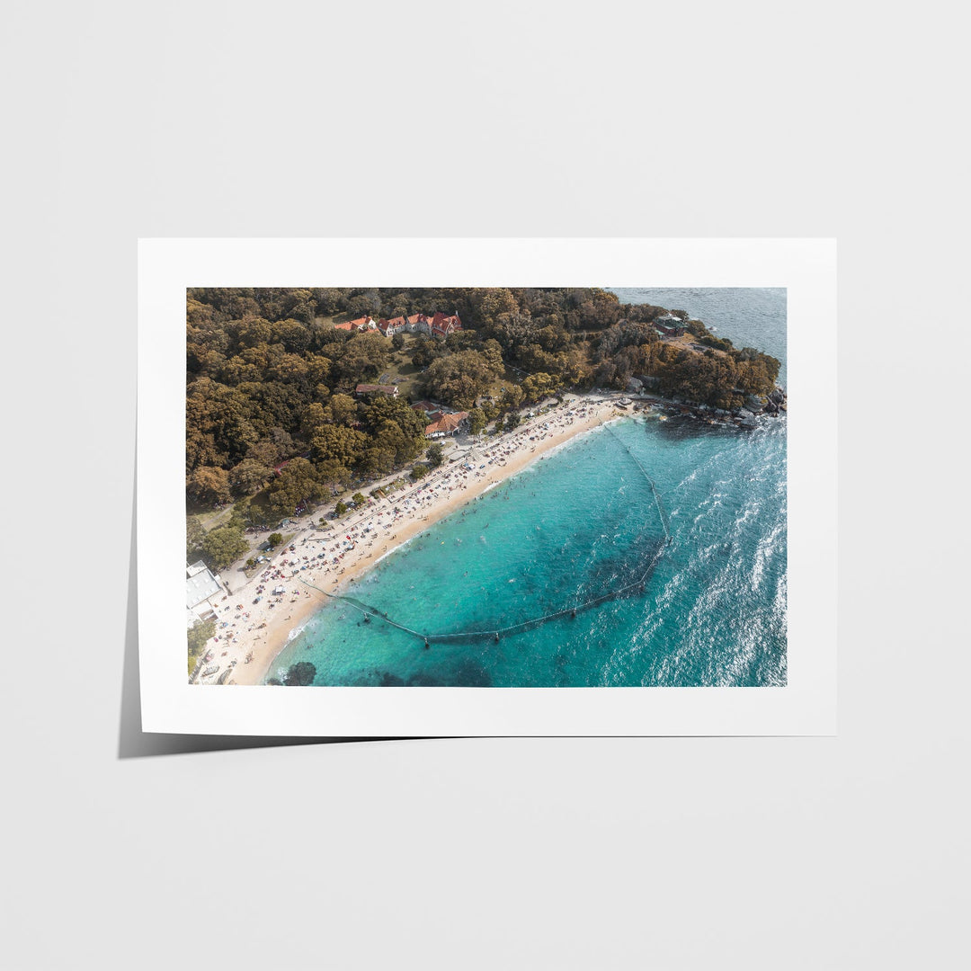 Nielsen Park Beach Unframed Print Artwork