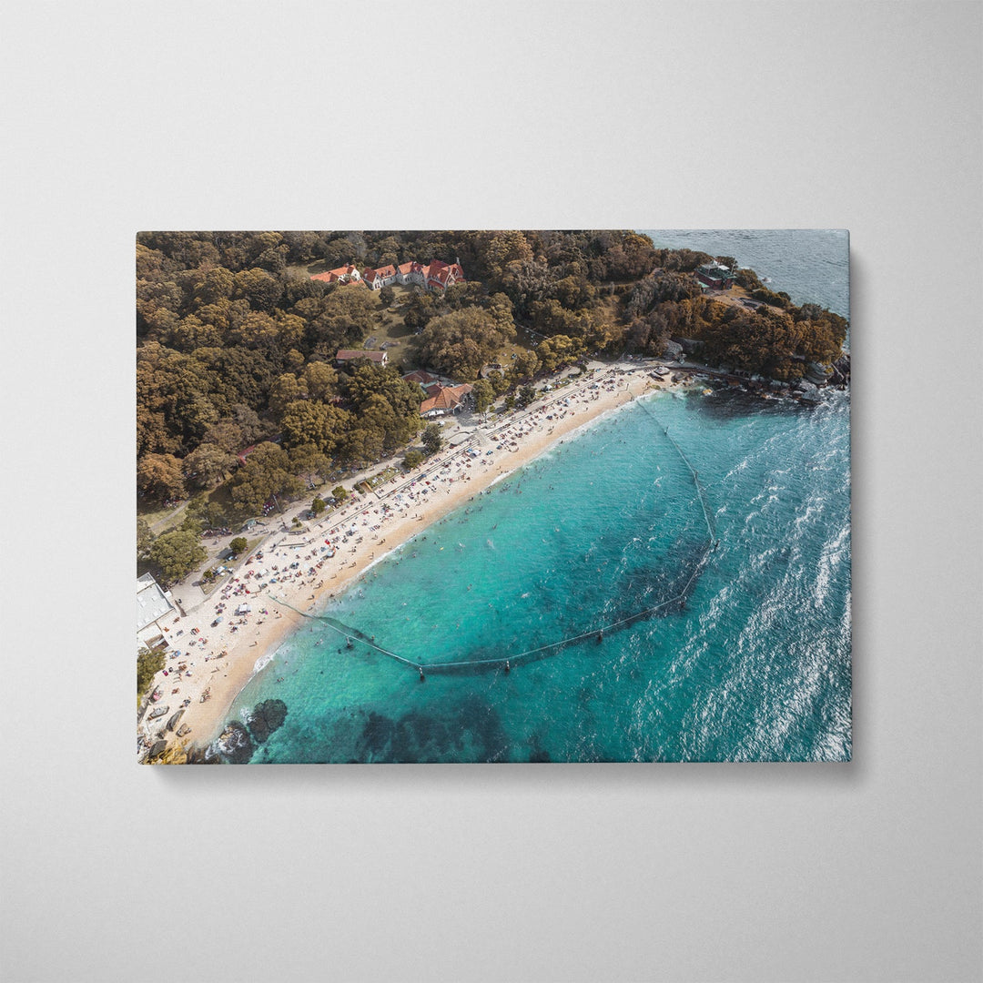 Nielsen Park Beach Streched Canvas Print Artwork