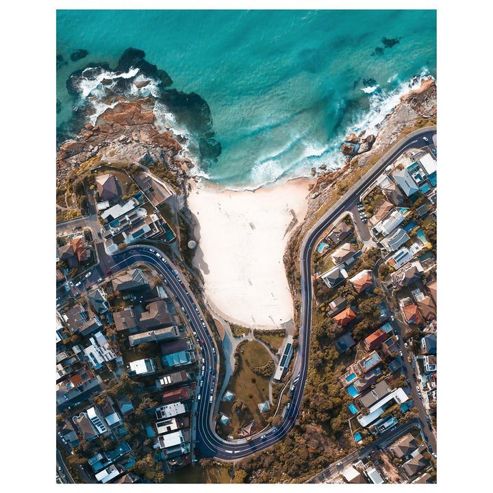 Tamarama Top Down Art Print - Through Our Lens