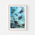 Rapid Bay underwater aquarium scene in oak frame - coastal marine life wall art