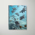 Rapid Bay aquarium underwater marine life in white frame - coastal photography wall art