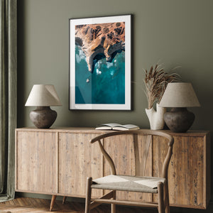 Above Blanche Point Art Print - Through Our Lens
