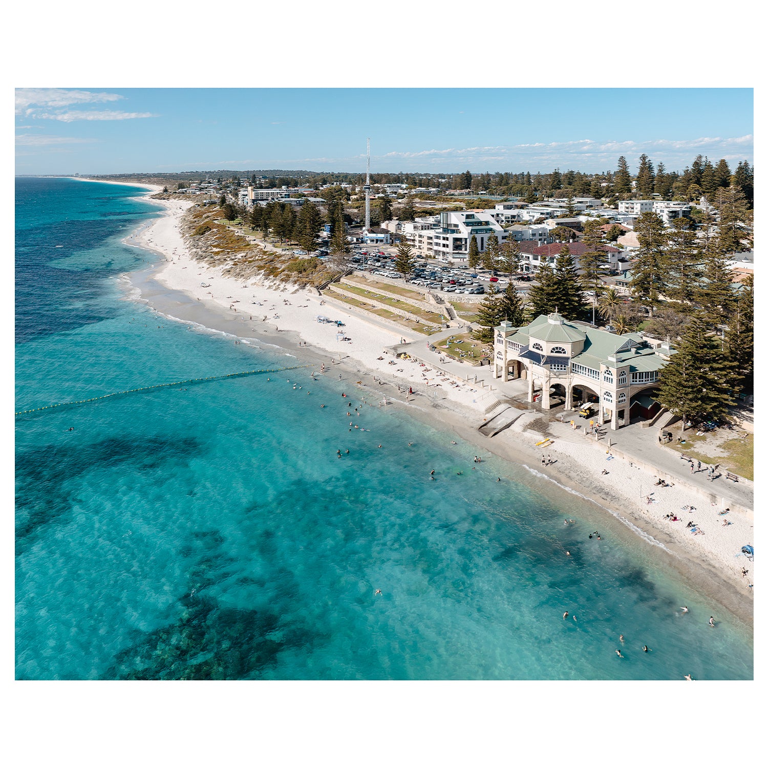 Above Cottlesloe Art Print - Through Our Lens