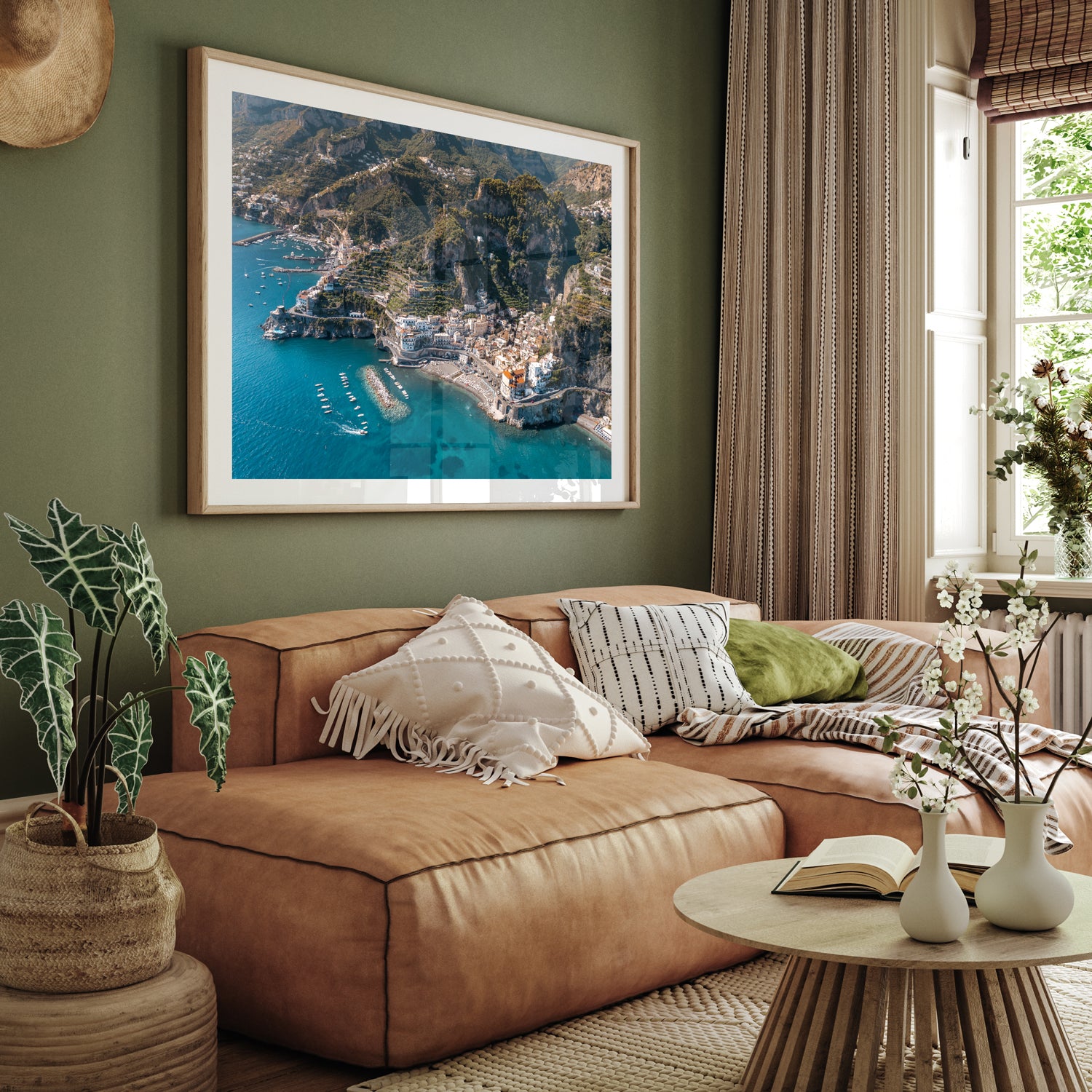 Atrani Charm Art Print