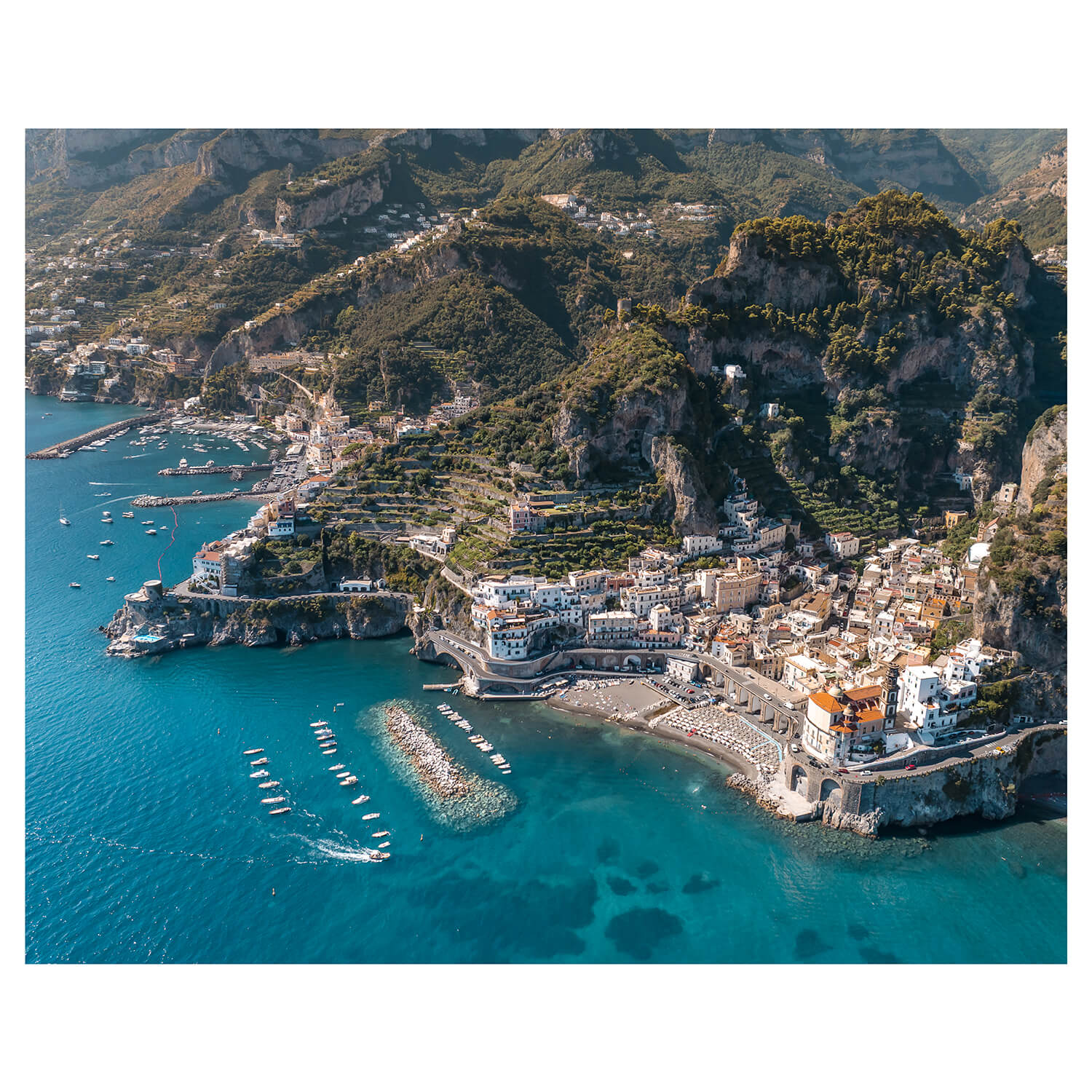 Atrani Charm Art Print