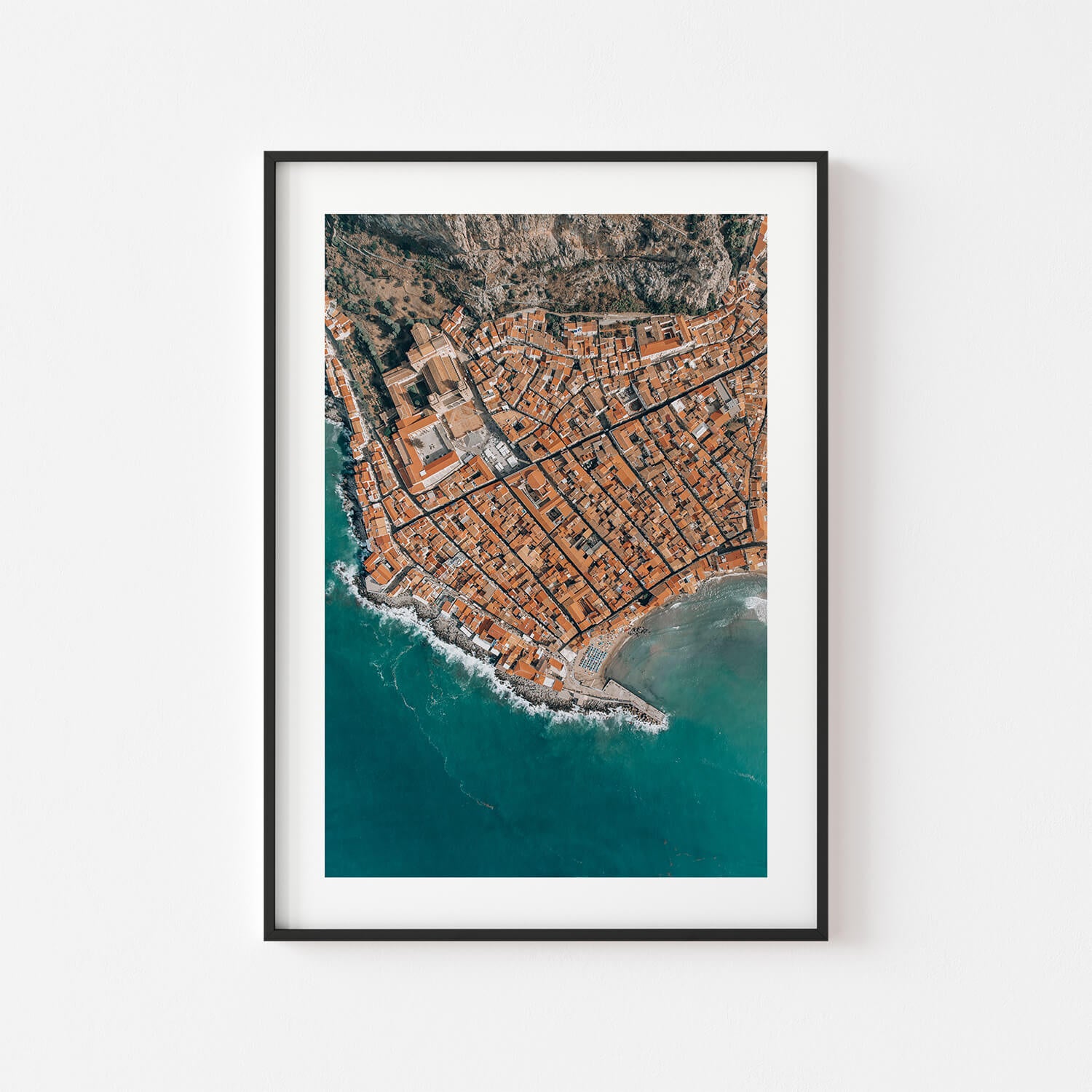 Above Cefalu Art Print