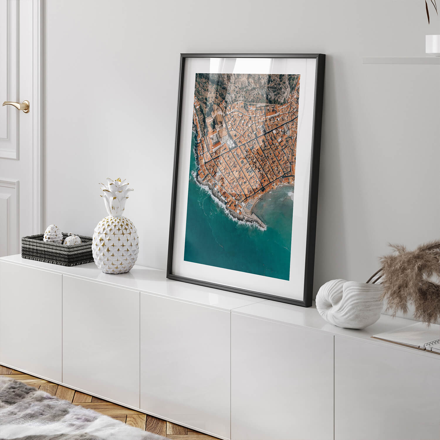 Above Cefalu Art Print