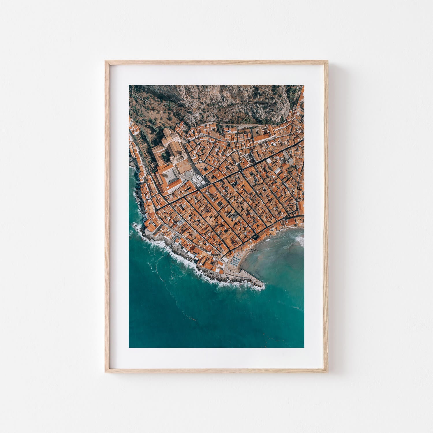 Above Cefalu Art Print