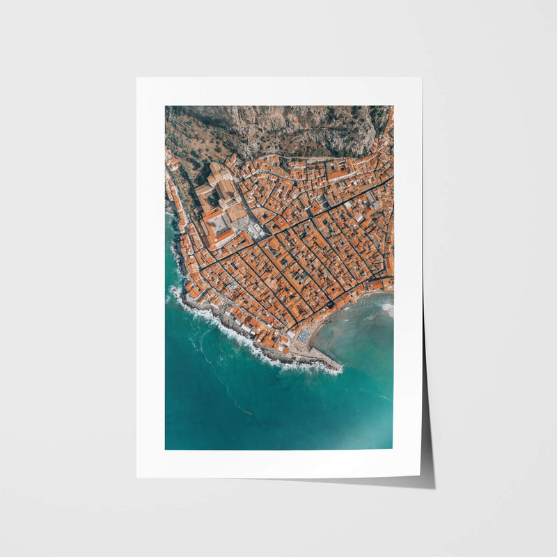 Above Cefalu Art Print - Through Our Lens