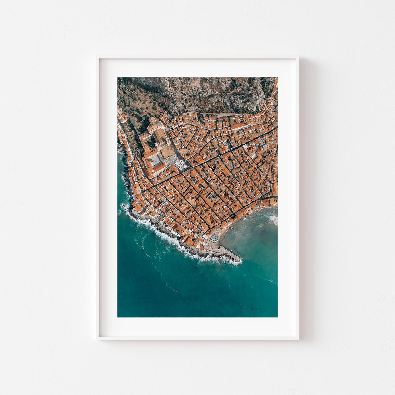 Above Cefalu Art Print