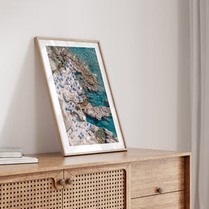 Beach Club Days Art Print - Through Our Lens