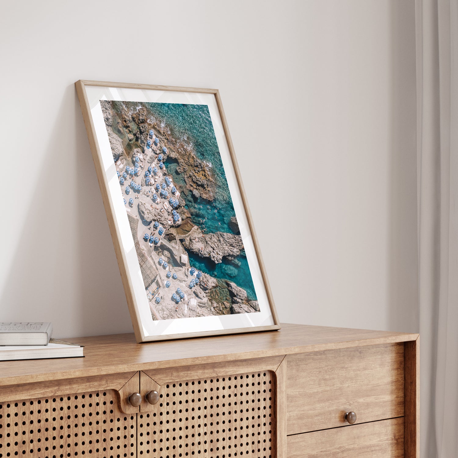 Beach Club Days Art Print