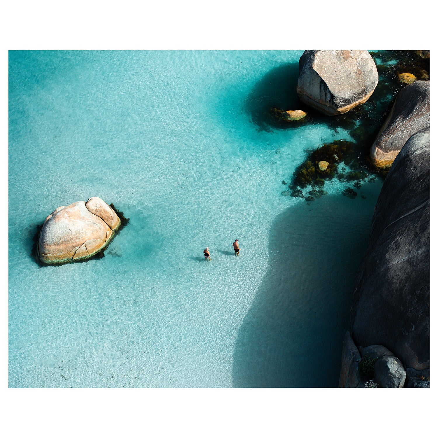 Between Giants Art Print