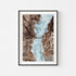 Between The Rocks Art Print - Through Our Lens