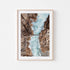 Between The Rocks Art Print - Through Our Lens