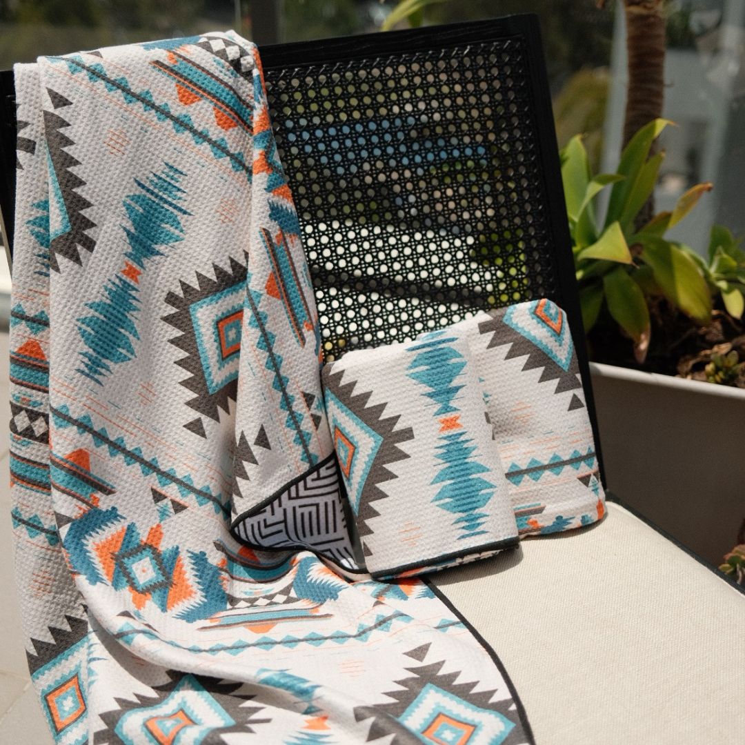 Tribal Tides beach pattern photograph - coastal lifestyle wall art