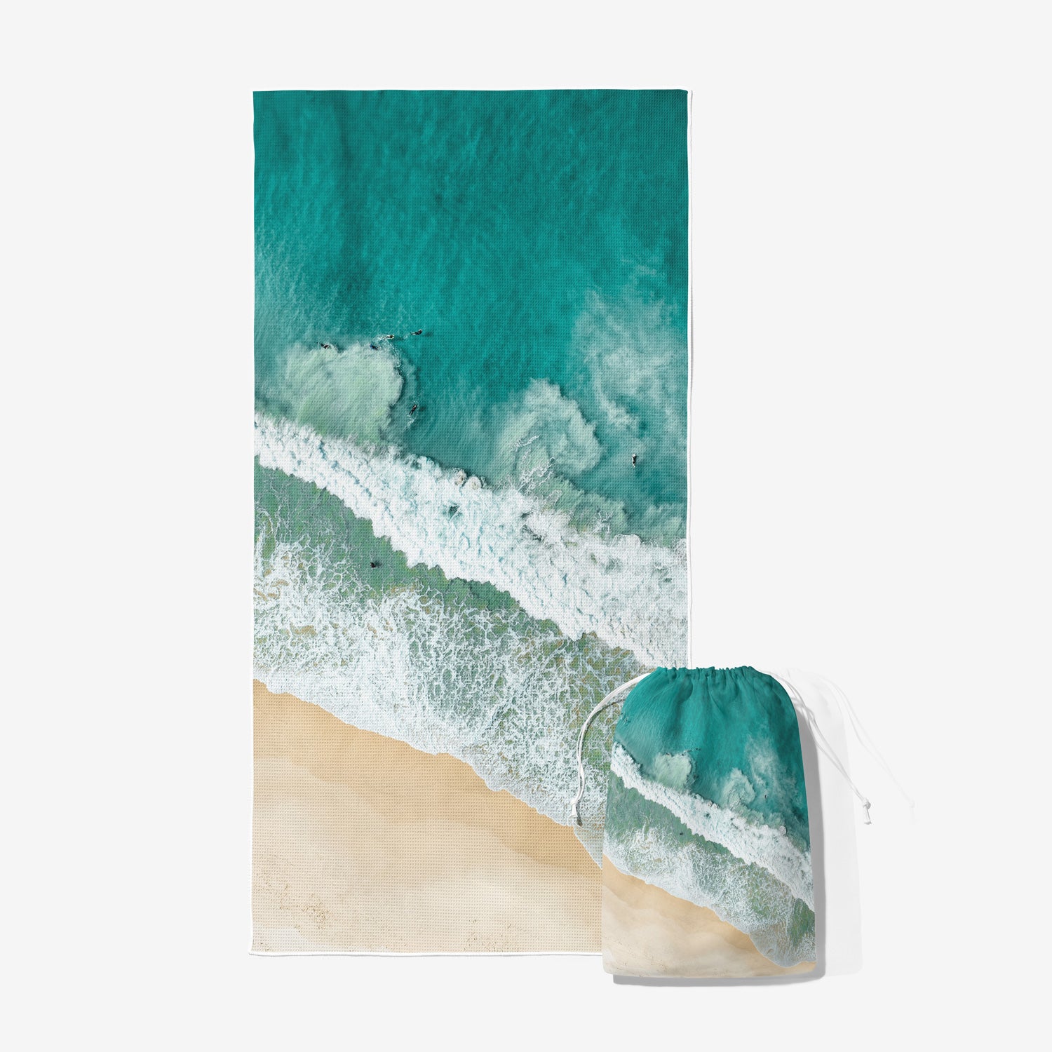 Box Beach Beach Towel
