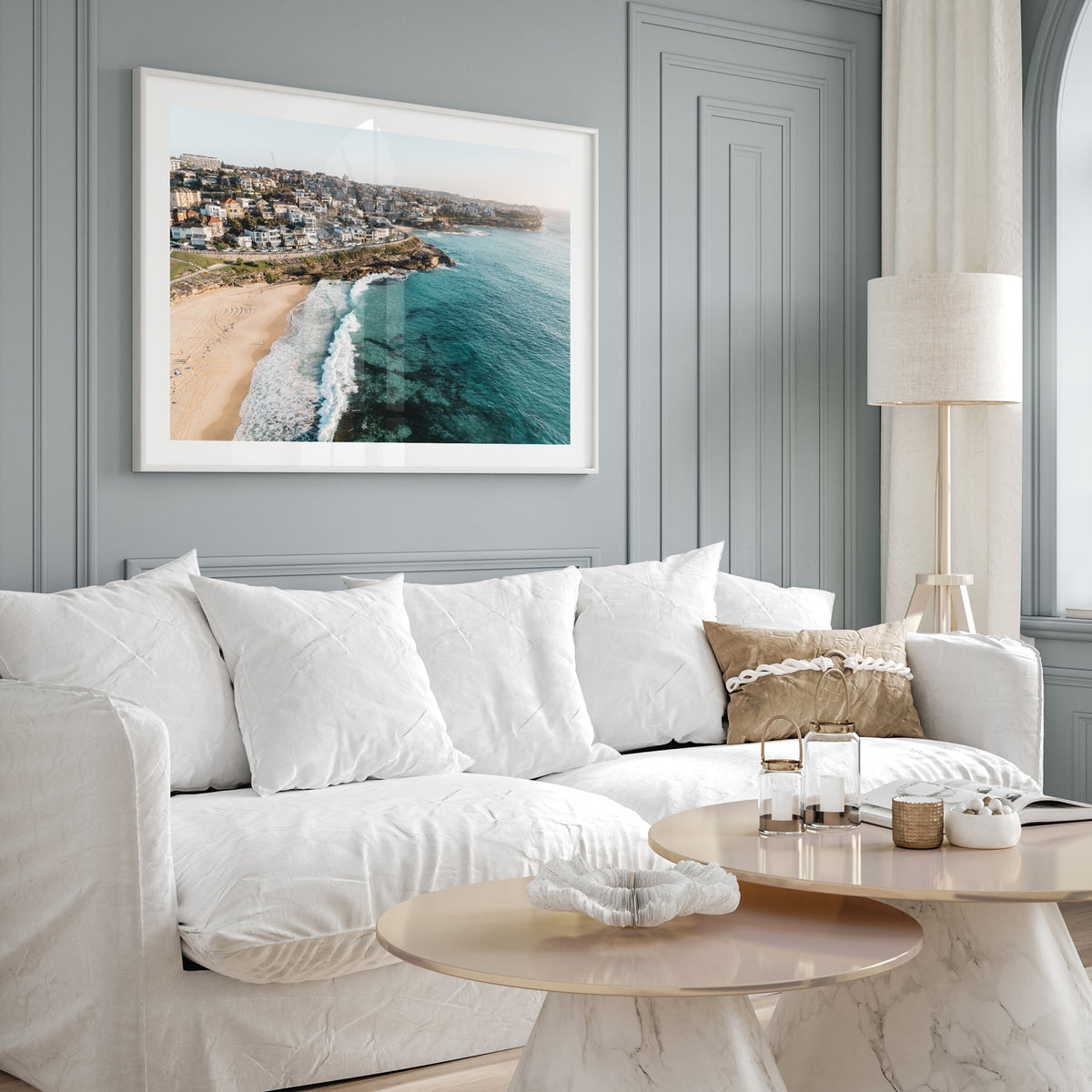 Bronte to Tama Art Print
