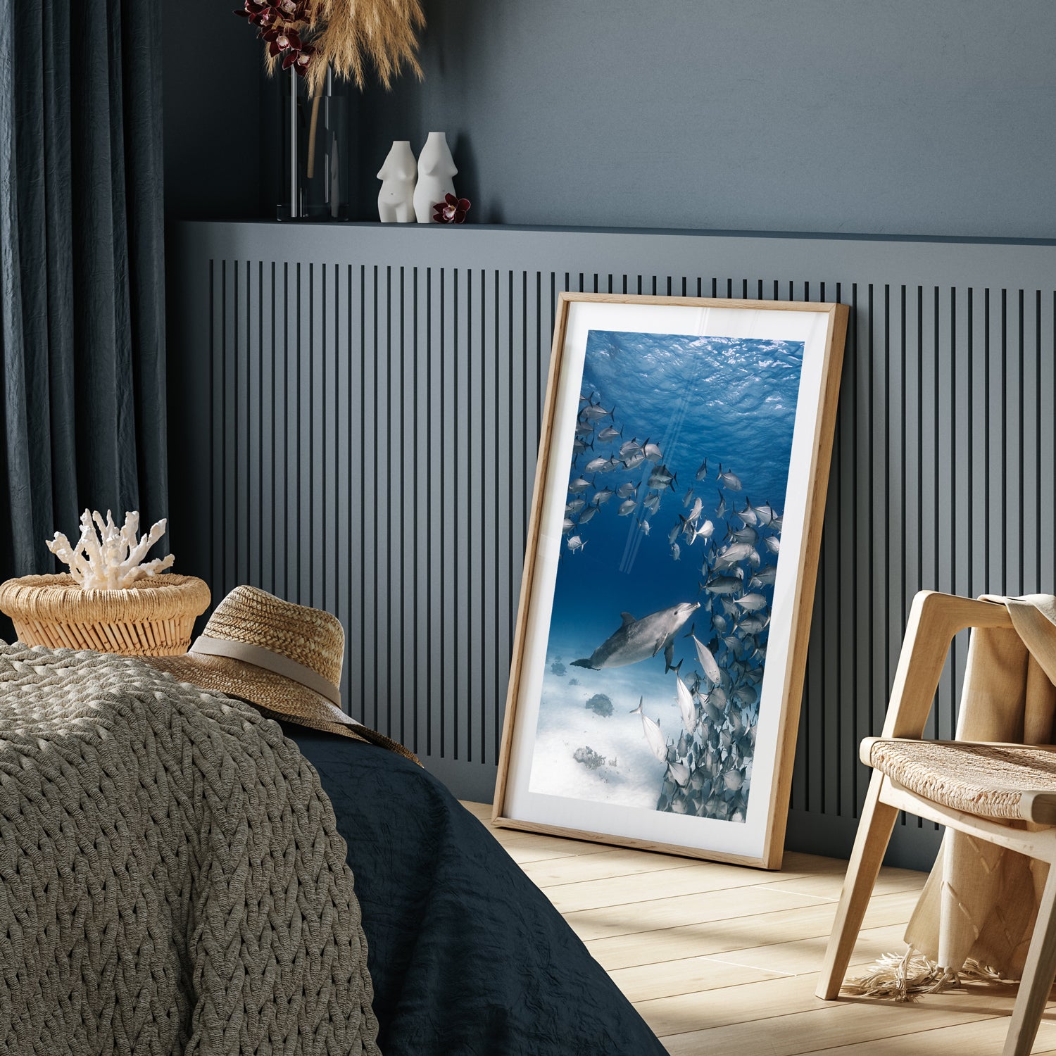 Bubbles The Bottlenose Art Print - Through Our Lens