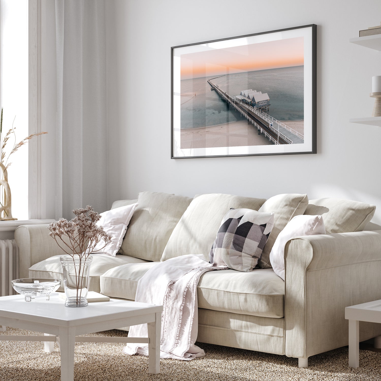 Busselton Pastels Art Print