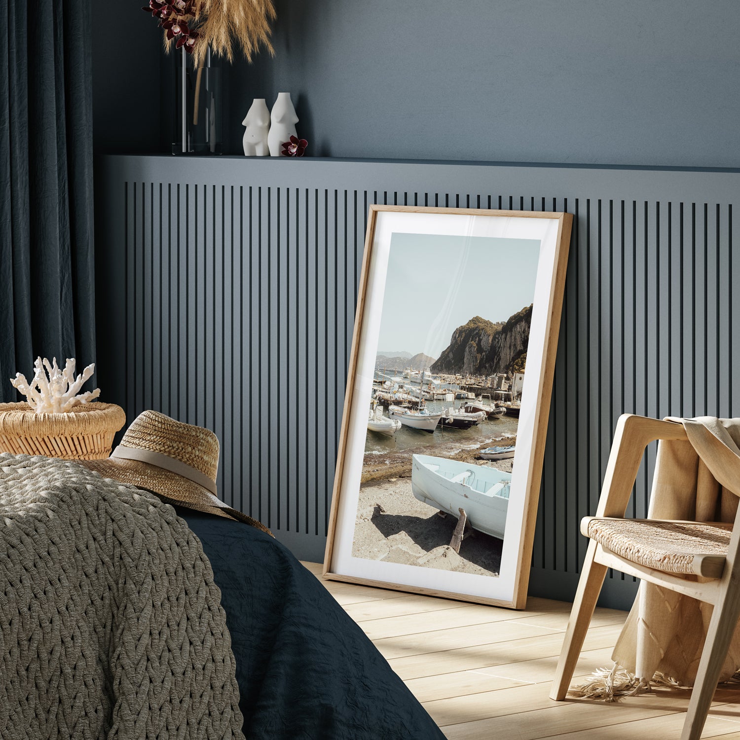 Capri Port Art Print - Through Our Lens
