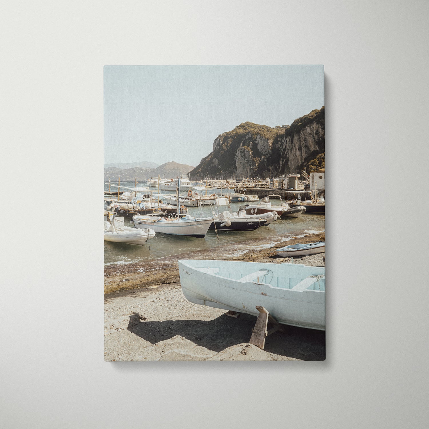Capri Port Art Print - Through Our Lens