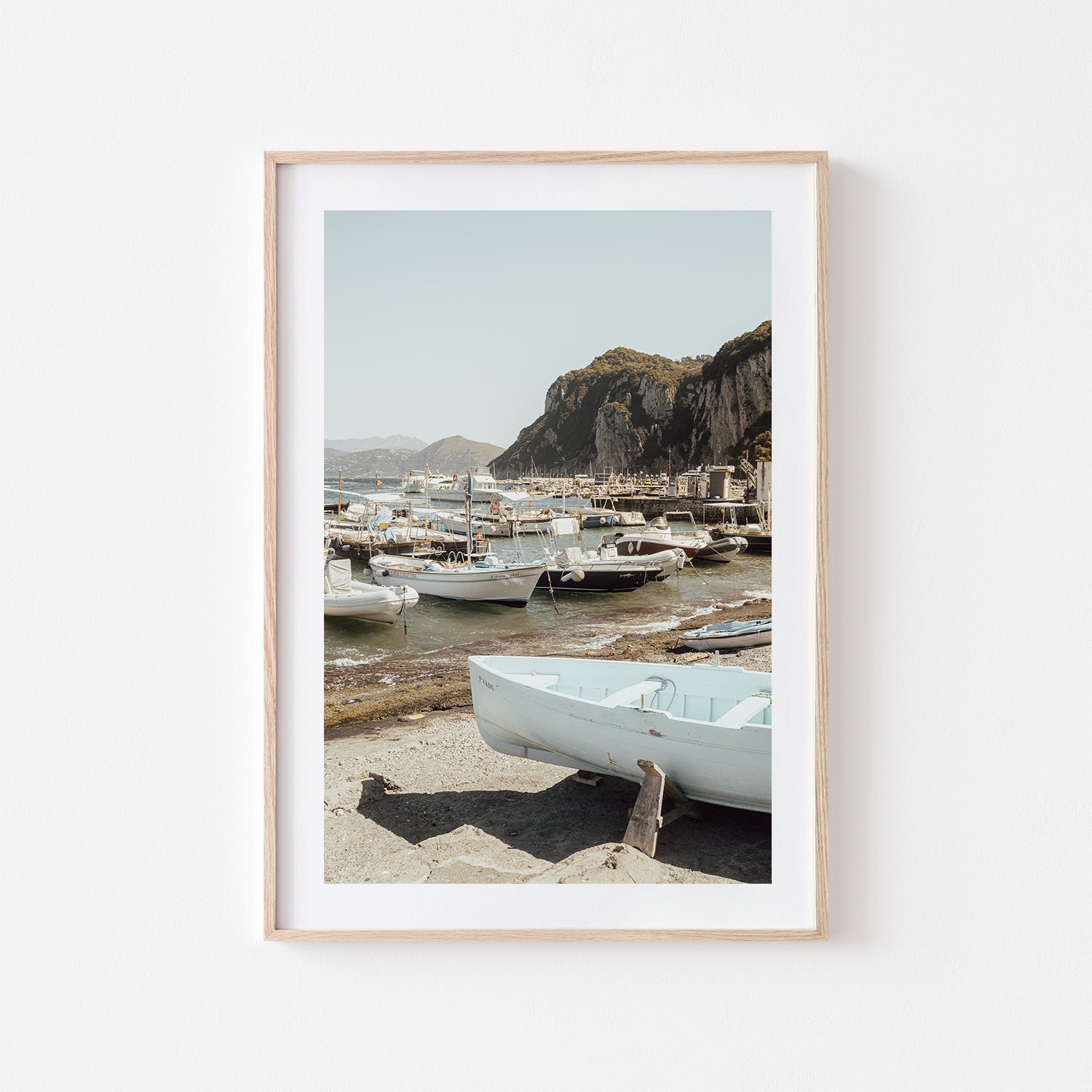Capri Port Art Print - Through Our Lens