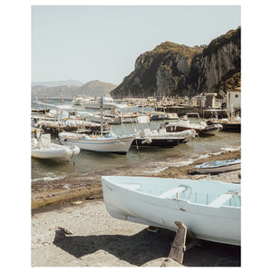 Capri Port Art Print - Through Our Lens