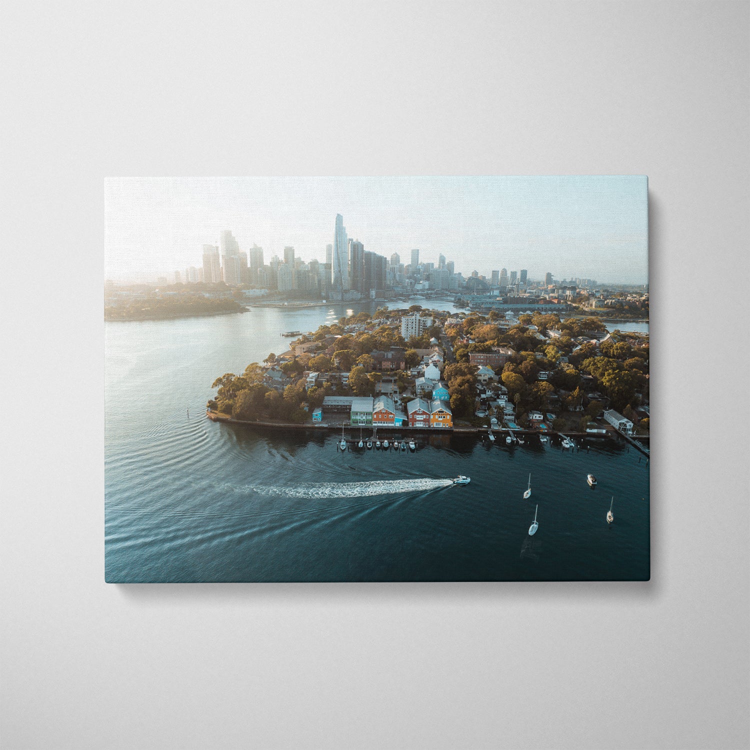 City to Balmain Art Print