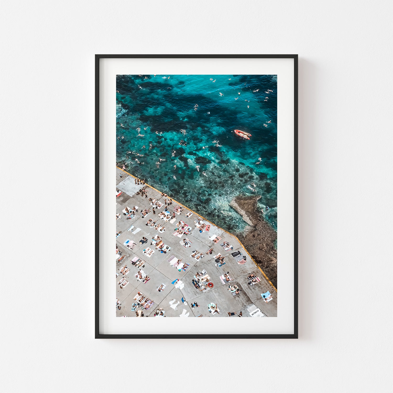 Clovelly Bathers Art Print - Through Our Lens