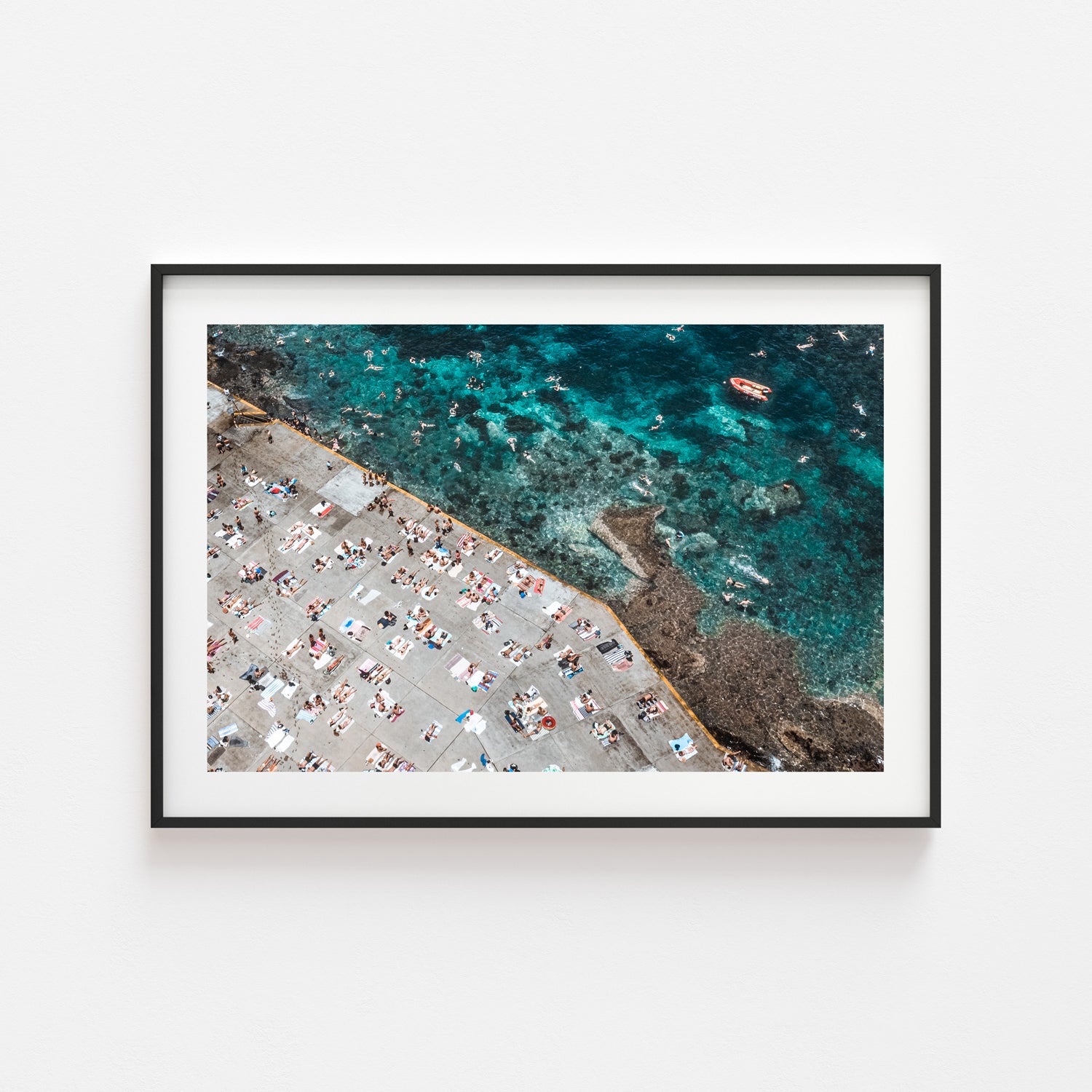 Clovelly Bathers Art Print - Through Our Lens