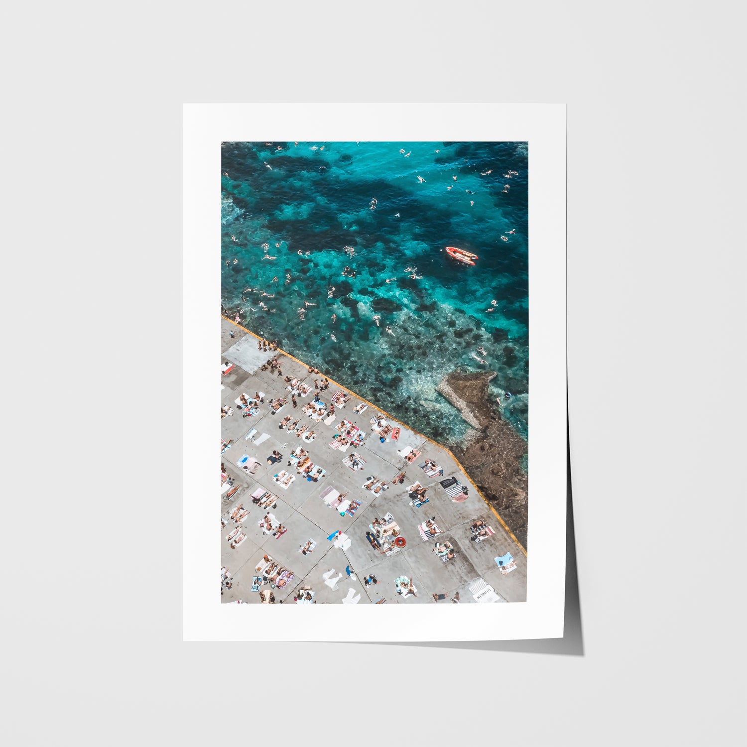 Clovelly Bathers Art Print - Through Our Lens