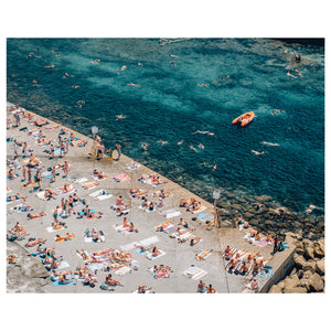 Clovelly Tan Art Print