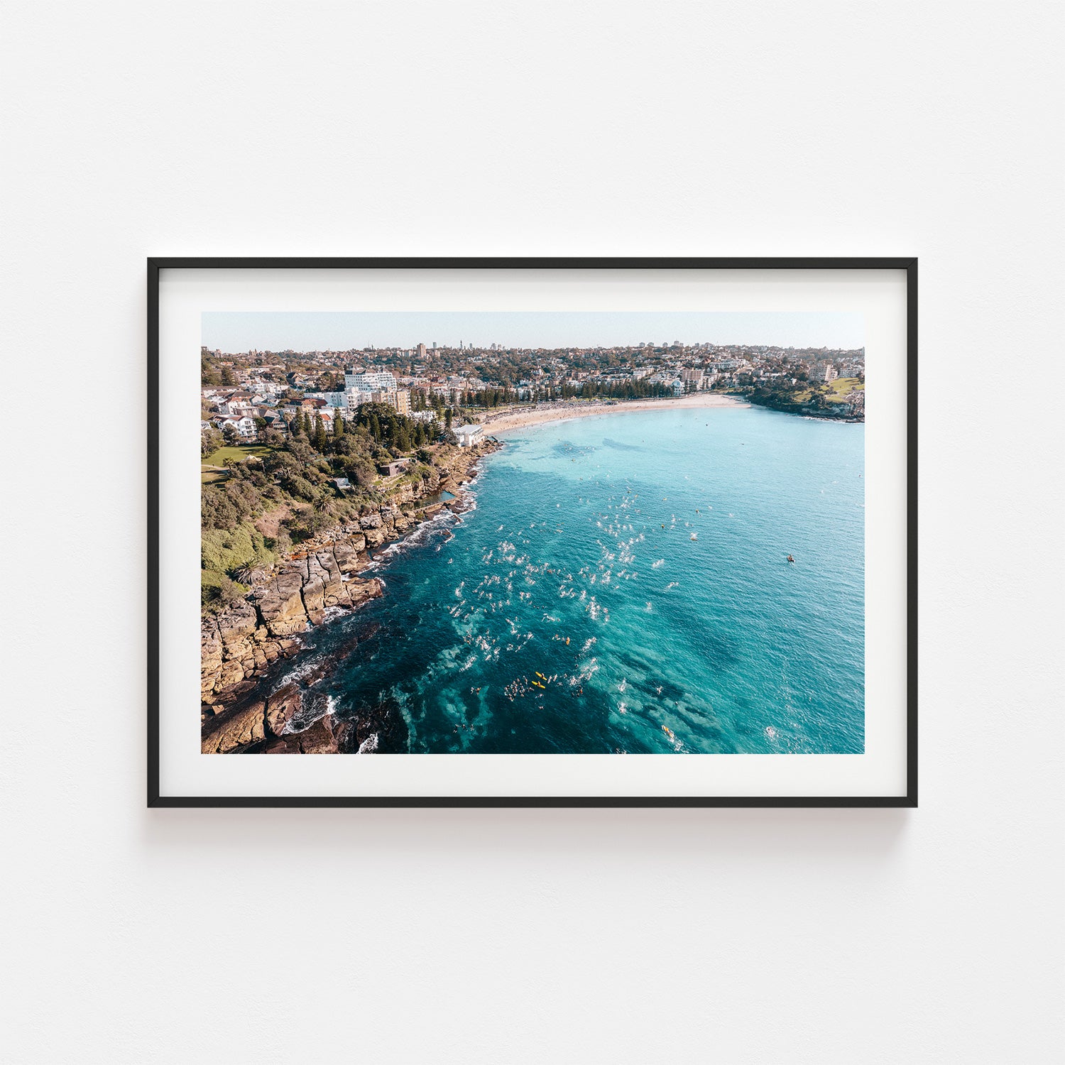 Coogee Swim Art Print