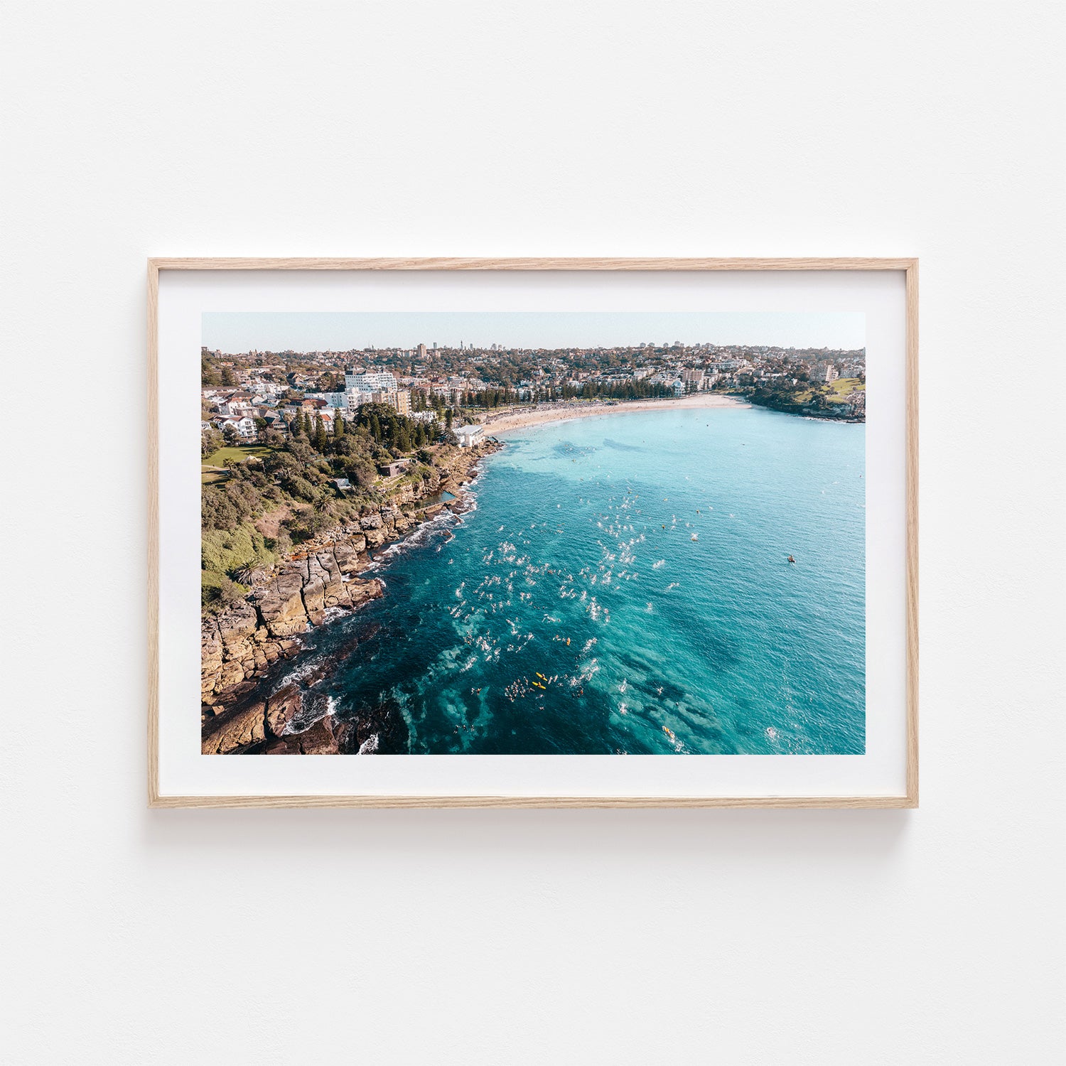 Coogee Swim Art Print