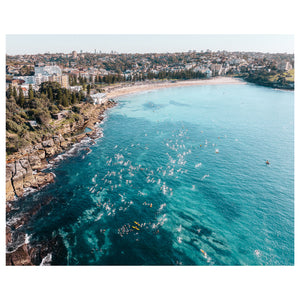 Coogee Swim Art Print - Through Our Lens