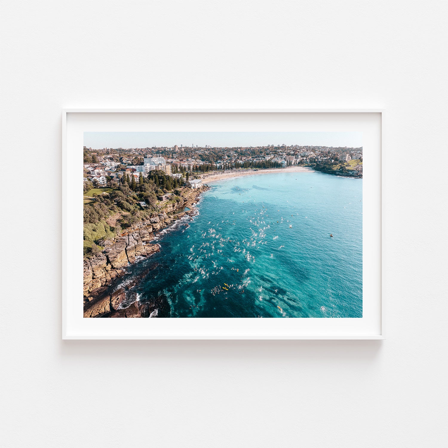 Coogee Swim Art Print
