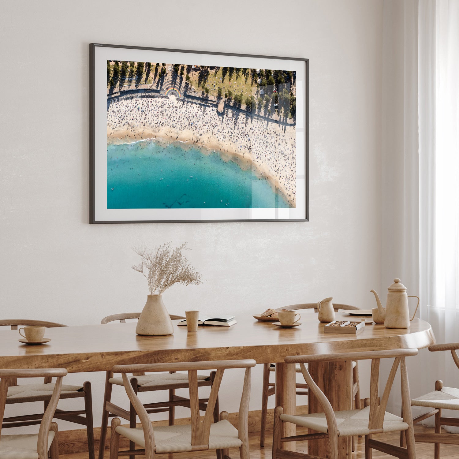 Coogee From Above Art Print