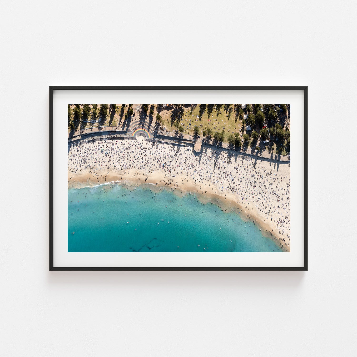 Coogee From Above Art Print