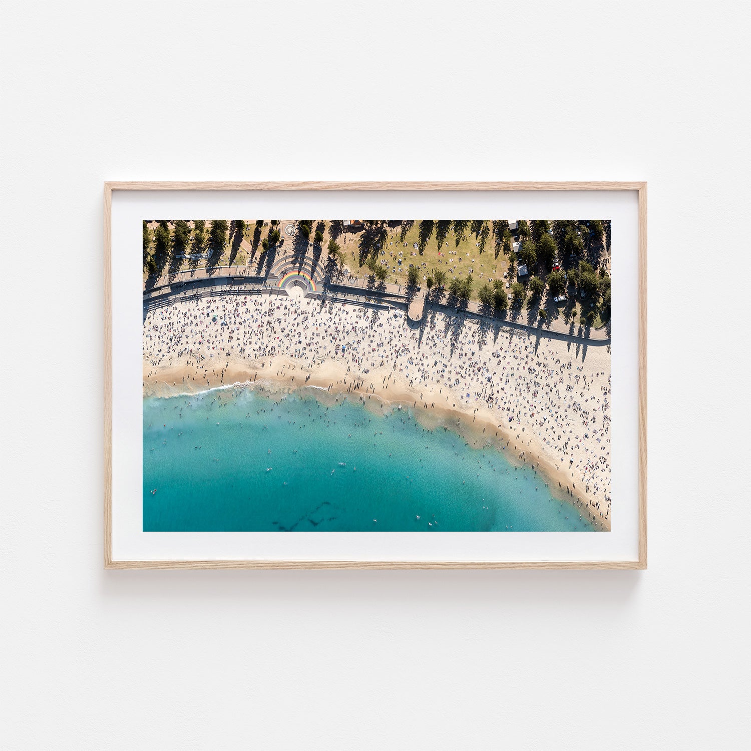 Coogee From Above Art Print