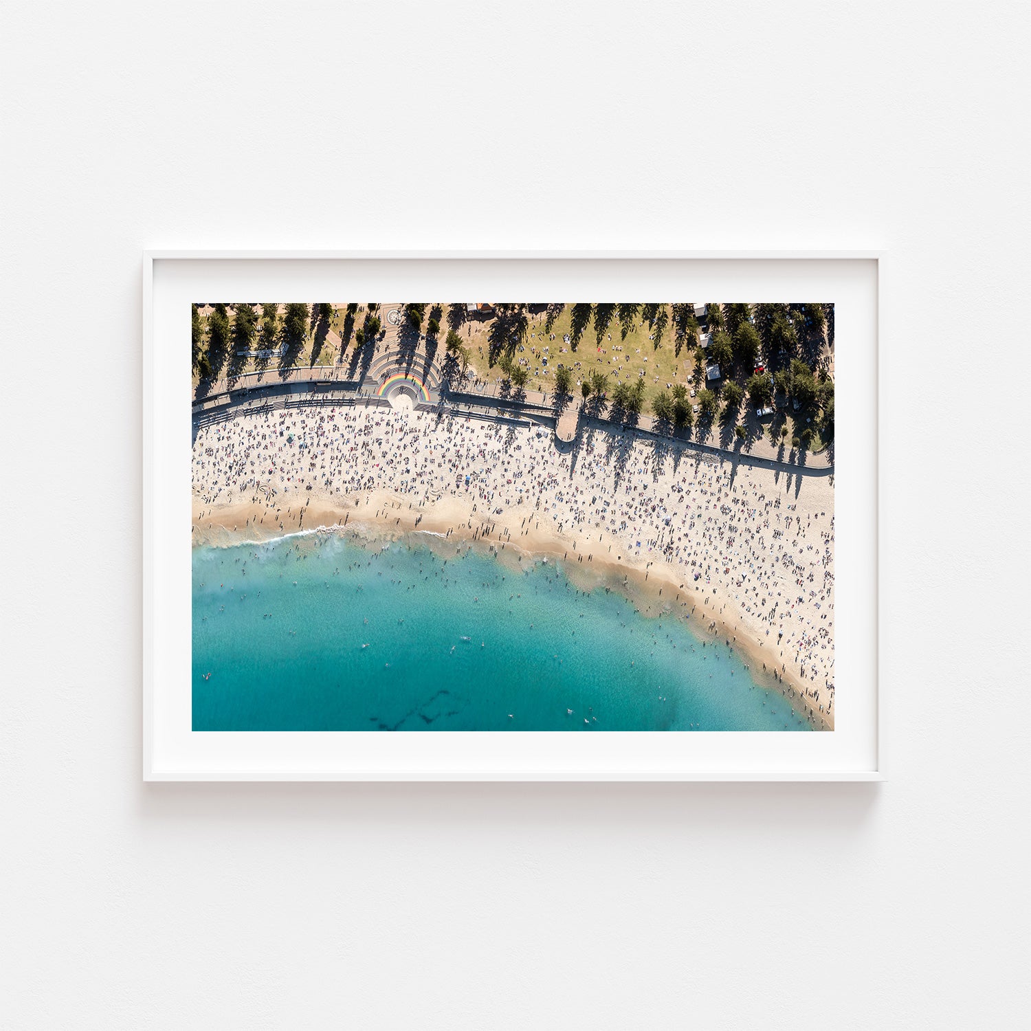 Coogee From Above Art Print