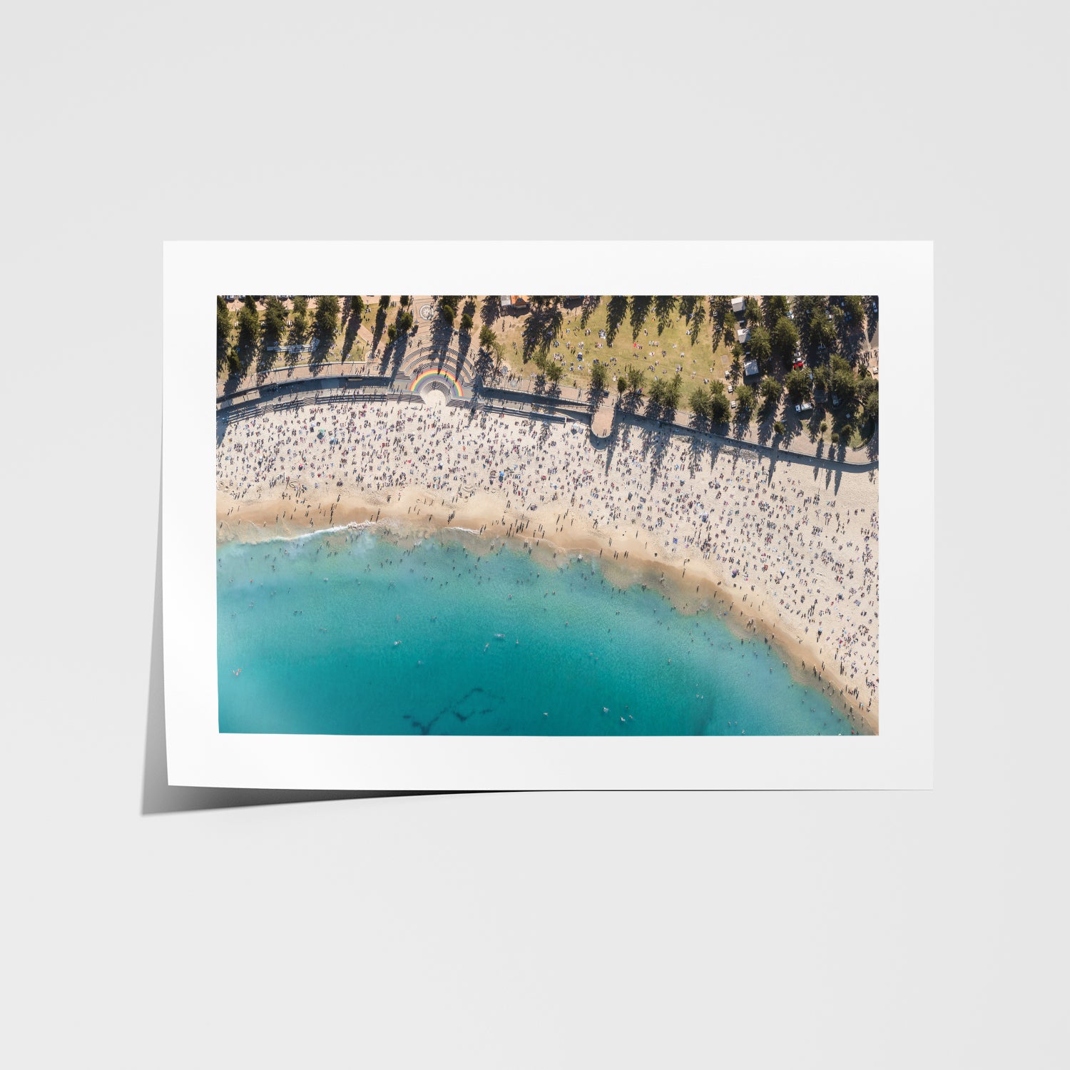 Coogee From Above Art Print
