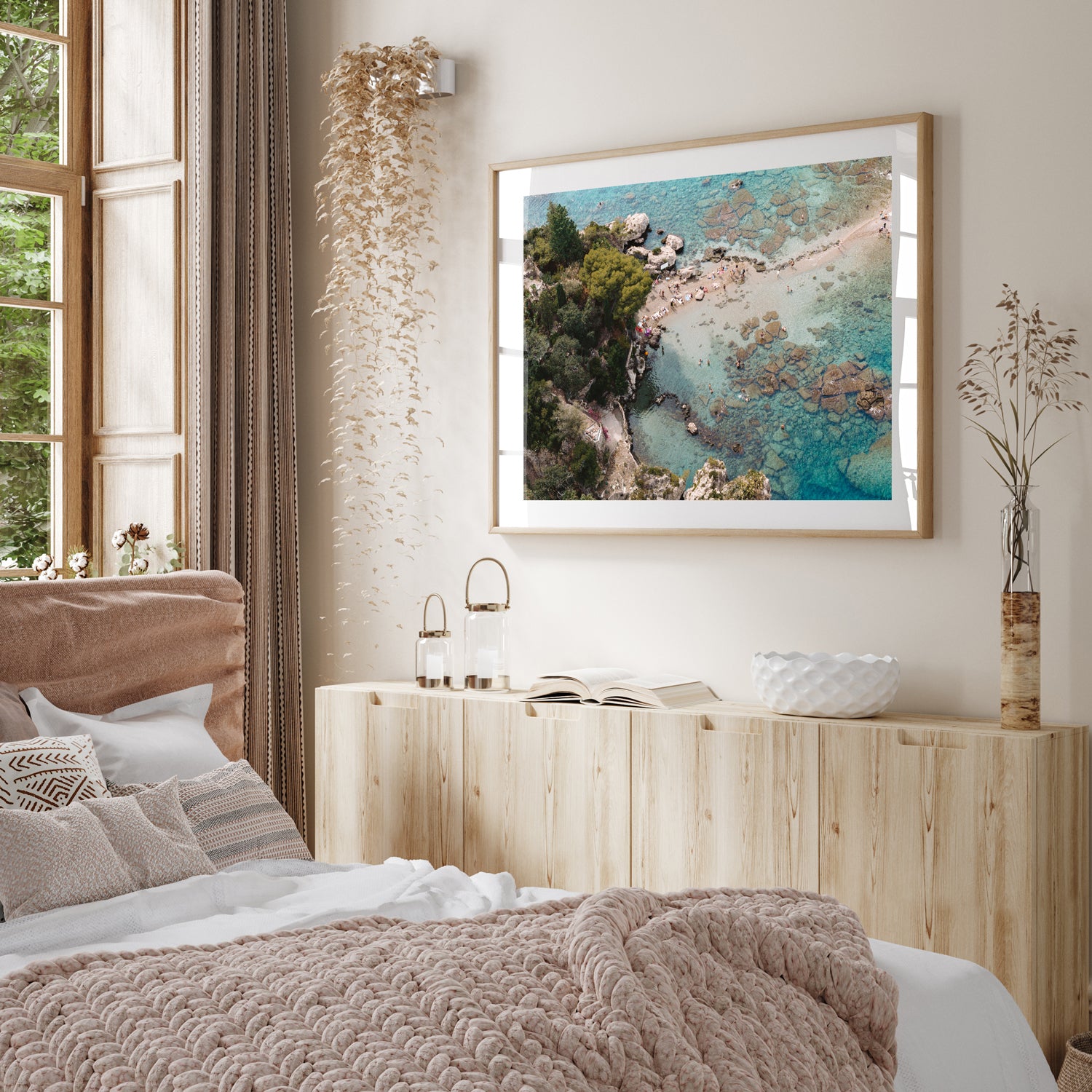 Corner of Isola Bella Art Print