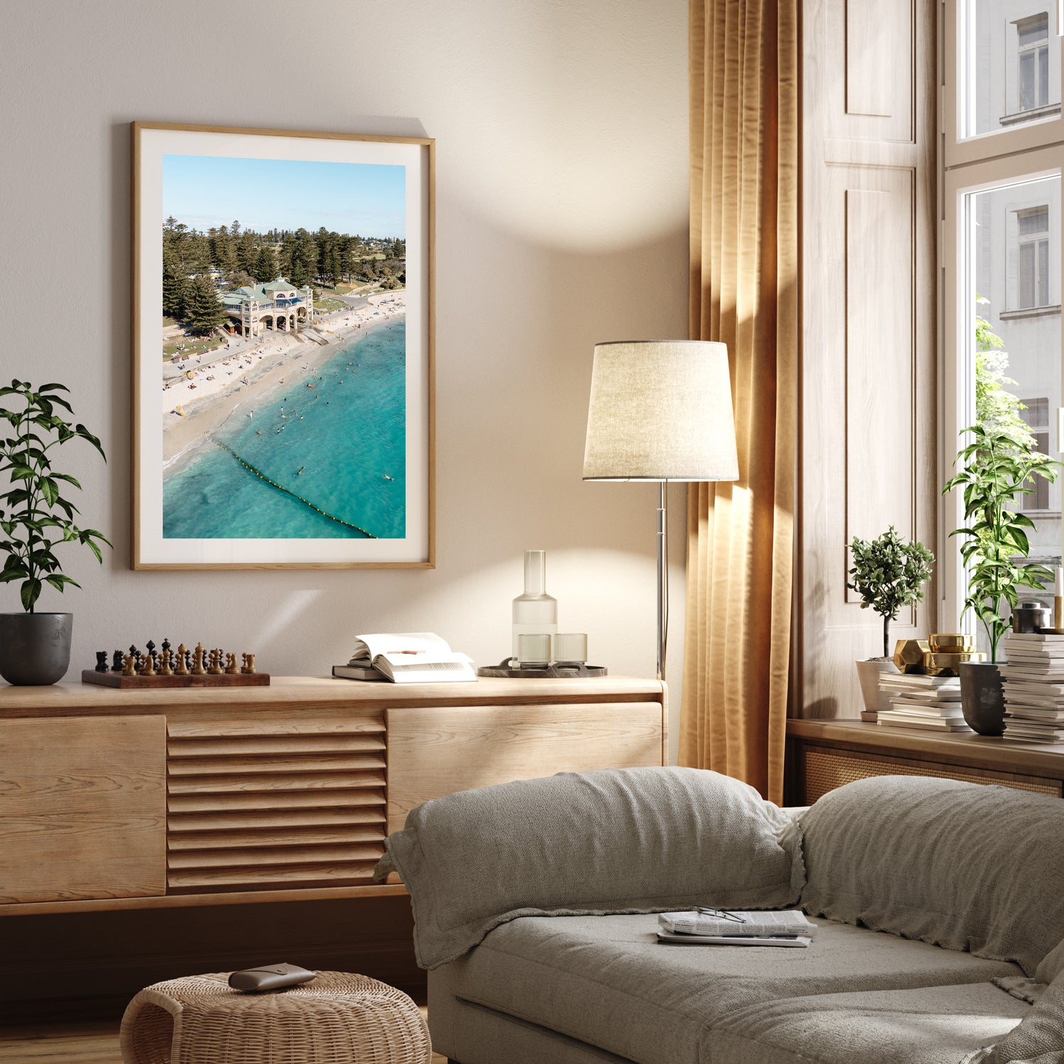 Cottlesloe Summer Art Print - Through Our Lens