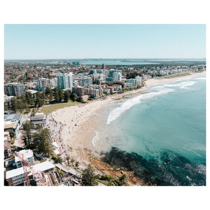 Cronulla Shores Art Print
