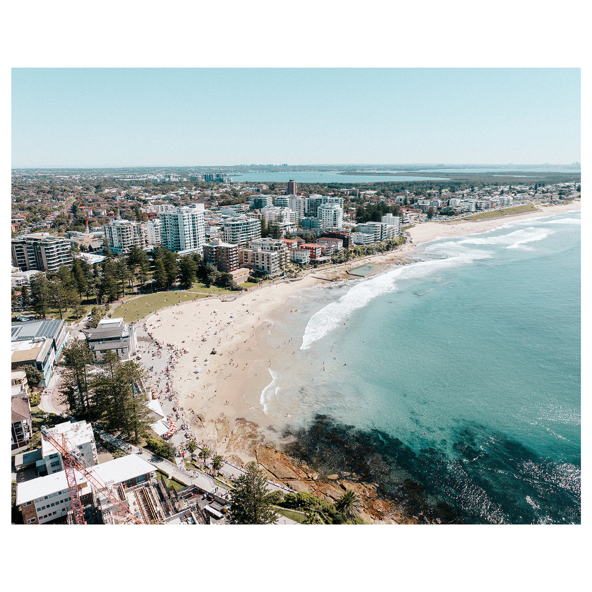 Cronulla Shores Art Print