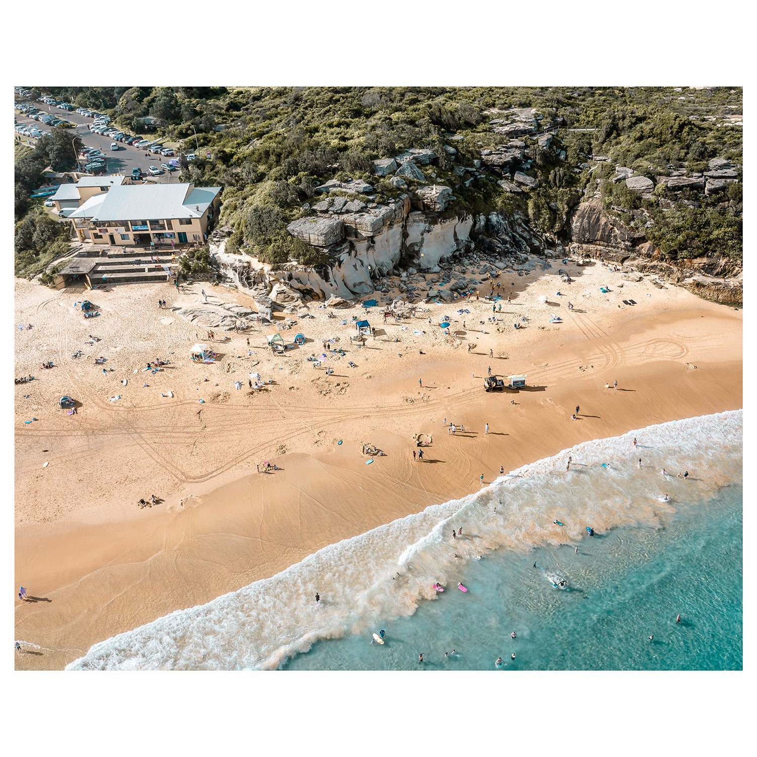 Curly Days Art Print